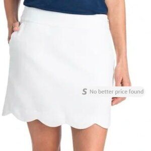 Vineyard Vines Harbor Seersucker Skort White Whale